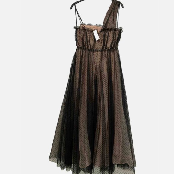 Brand New Gorgeous By Anthropologie Tulle Dot Maxi Dress - Picture 14 of 14
